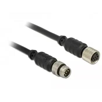 Serial cable Navilock 62975 Black 10 m M8