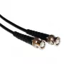 ACT RG-58 patch cable black 50 Ohm 0,50 m