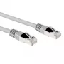 ACT Grey 15 meter LSZH U/UTP CAT5E patch cable with RJ45 connectors
