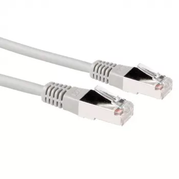 ACT Grey 2 meter LSZH F/UTP CAT5E patch cable with RJ45 connectors