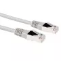 ACT Grey 2 meter LSZH F/UTP CAT5E patch cable with RJ45 connectors
