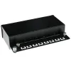 Surface-mounted shielded patch box ACT 8-port CAT6, 173×44 mm
