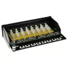 Surface-mounted shielded patch box ACT 8-port CAT6, 173×44 mm