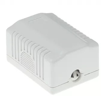 Surface mounted box ACT 1‑port CAT5E unshielded, 39×29.5×54 mm