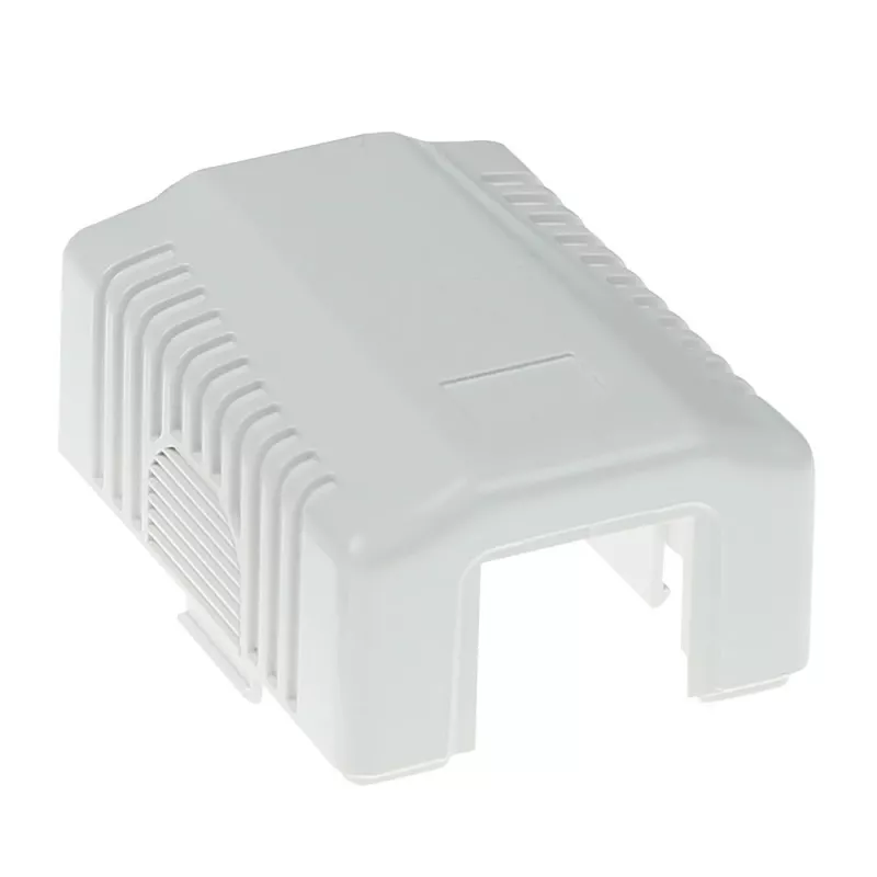 Surface mounted box ACT 1‑port CAT5E unshielded, 39×29.5×54 mm