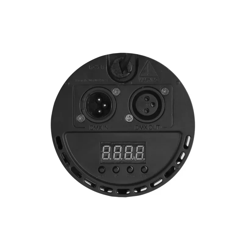 Disco spotlight Eurolite 42110192 LED 12 lamps DMX Black
