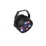 Disco spotlight Eurolite 42110192 LED 12 lamps DMX Black