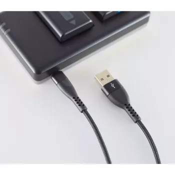 USB Cable ShiverPeaks BS20-72025 1m USB 2.0 A to Micro-USB B Black