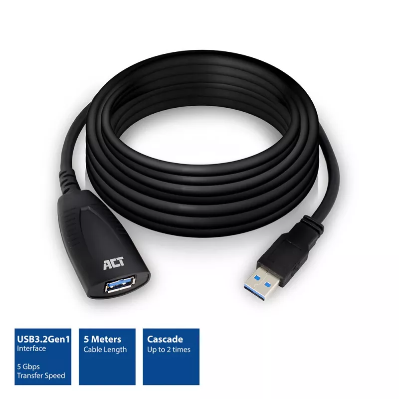 USB booster ACT AC6105 5 meter