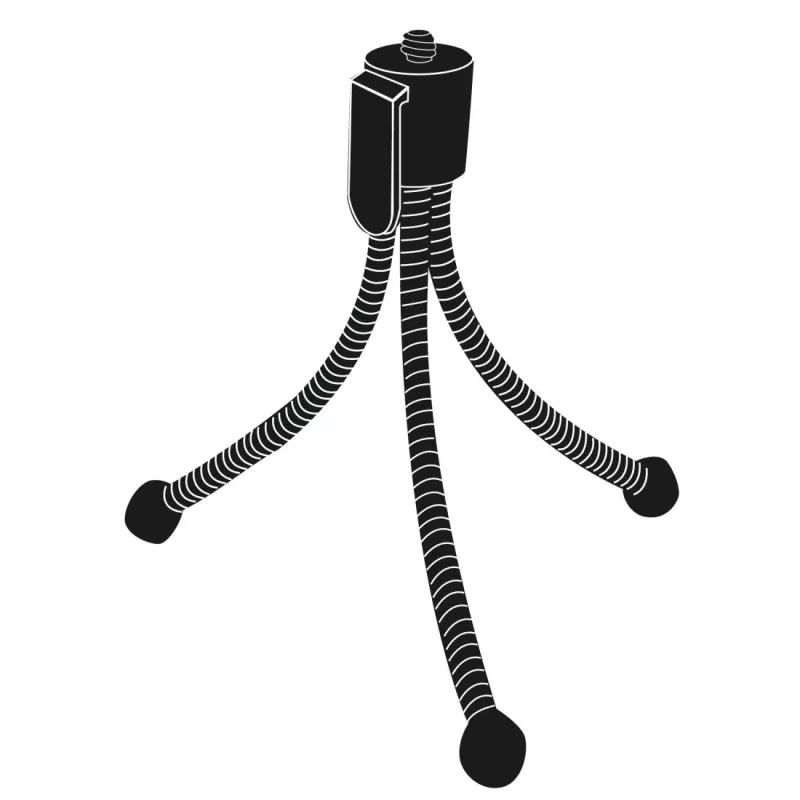 Hama Flexi tripod Digital/film cameras 3 leg(s) Black