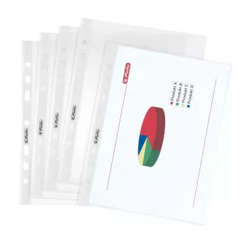 Sheet Protector Herlitz 5825252 A5 150 x 210 mm