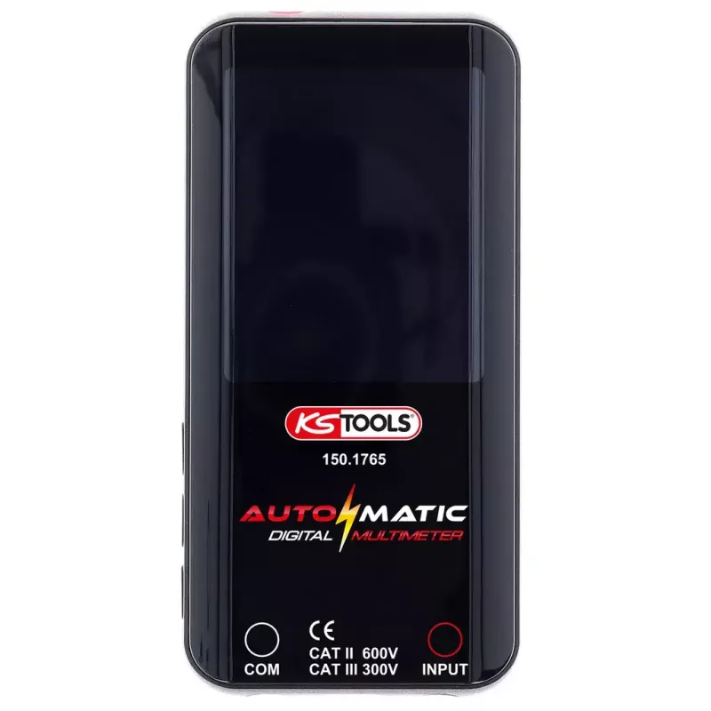 KS Tools 150.1765 automatic digital multimeter with test probes