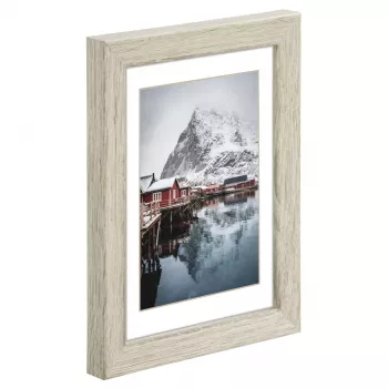 Hama Oslo Single picture frame Grey, Pine
