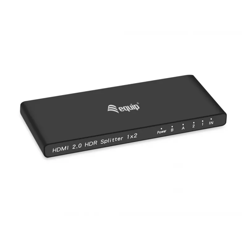 Equip Ultra Slim 2-Port HDMI 2.0 Splitter