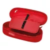 Soft pencil case Herlitz 50038428 Polyester Red 215x95x60 mm