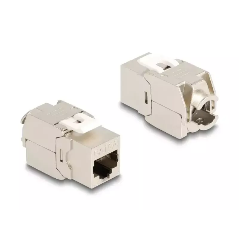 DeLOCK keystone module 86050 Flat RJ-45 LSA 16.3x16.3x23mm