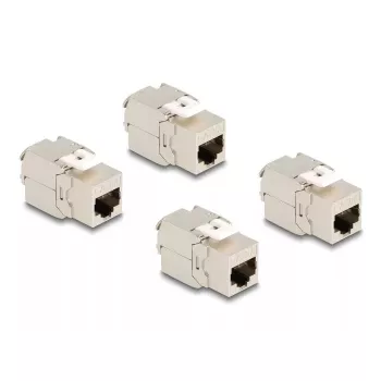 DeLOCK keystone module 86050 Flat RJ-45 LSA 16.3x16.3x23mm