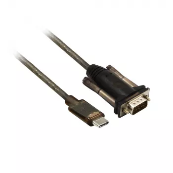 ACT USB-C to Serial Adapter AC6002 Black 1.5m