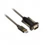 ACT USB-C to Serial Adapter AC6002 Black 1.5m
