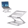 Laptop stand ACT AC8135 aluminium grey stepless height adjustable