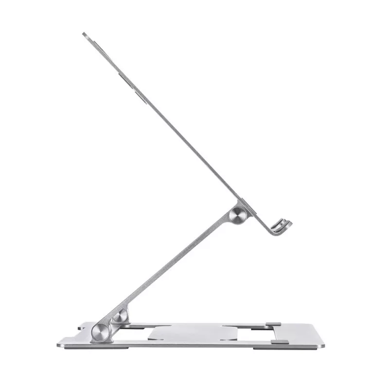 Laptop stand ACT AC8135 aluminium grey stepless height adjustable