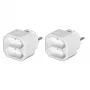 Hama 00223211 power extension 2 AC outlet(s) Indoor White