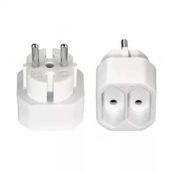 Hama 00223211 power extension 2 AC outlet(s) Indoor White