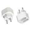 Hama 00223211 power extension 2 AC outlet(s) Indoor White