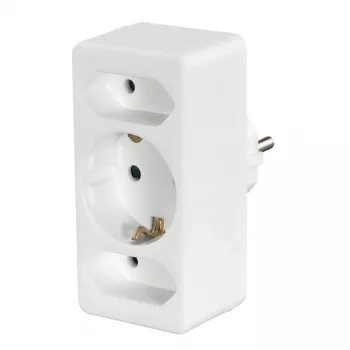 Hama 00223215 power extension 3 AC outlet(s) Indoor White