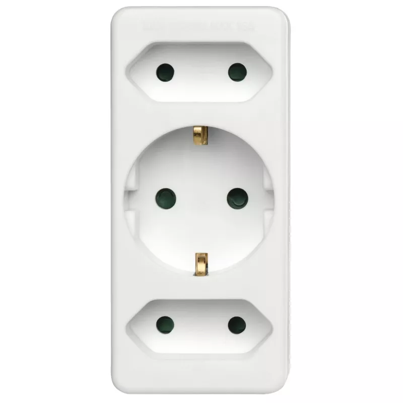 Hama 00223215 power extension 3 AC outlet(s) Indoor White