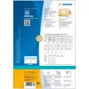 Self-adhesive printer label HERMA 10735 White 20x14.3 cm 160 labels