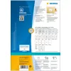 Self-adhesive printer label HERMA 10736 White 20x28.9 cm 80 labels