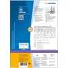 Self-adhesive printer label HERMA 10740 White 19.2x6.1 cm 320 labels