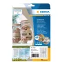Self-adhesive label HERMA 10750 Rectangle Permanent Brown 3780 pcs