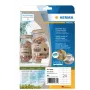 HERMA 10753 self-adhesive label Rectangle Permanent Brown 480 pc