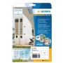 Self-adhesive label HERMA 10754 Permanent Brown Rectangle 240 pcs