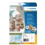 Self-adhesive label HERMA 10755 Rectangle Permanent Brown 160 pcs