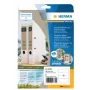 Self-adhesive label HERMA 10760 Rectangle Permanent Brown 80 pcs