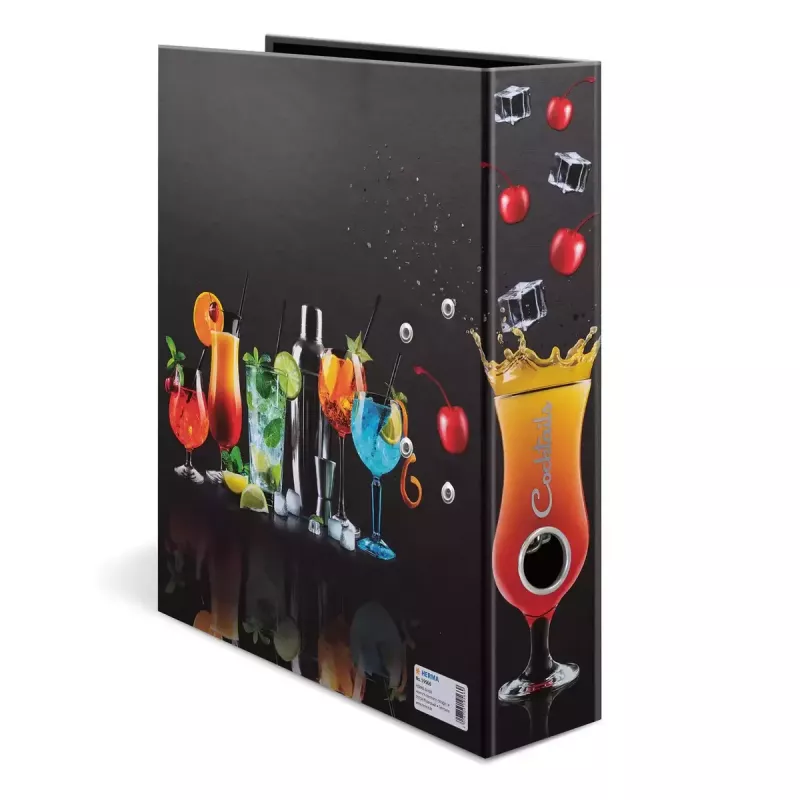 Ring binder HERMA 19566 A4 Multicolour Round ring Storage