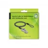 Cable lock Navilock 20657 Black 1.8 m Combination lock