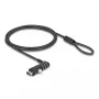 Cable lock Navilock 20916 Black 1.8 m