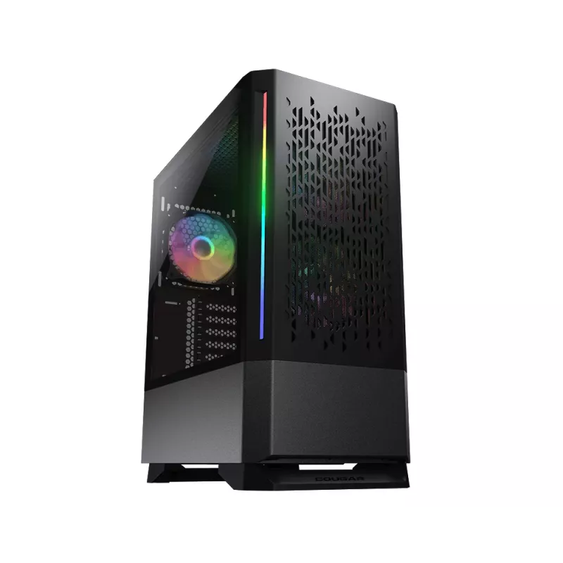 PC Case COUGAR Gaming Case MX430 Air RGB Midi Tower Black