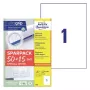 Self-adhesive printer label AVERY 6603 White A4 21x29.7 cm 65 labels