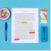 Blank tab index Avery Ultra Tabs 74753 Green Orange Pink