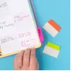 Blank tab index Avery Ultra Tabs 74753 Green Orange Pink
