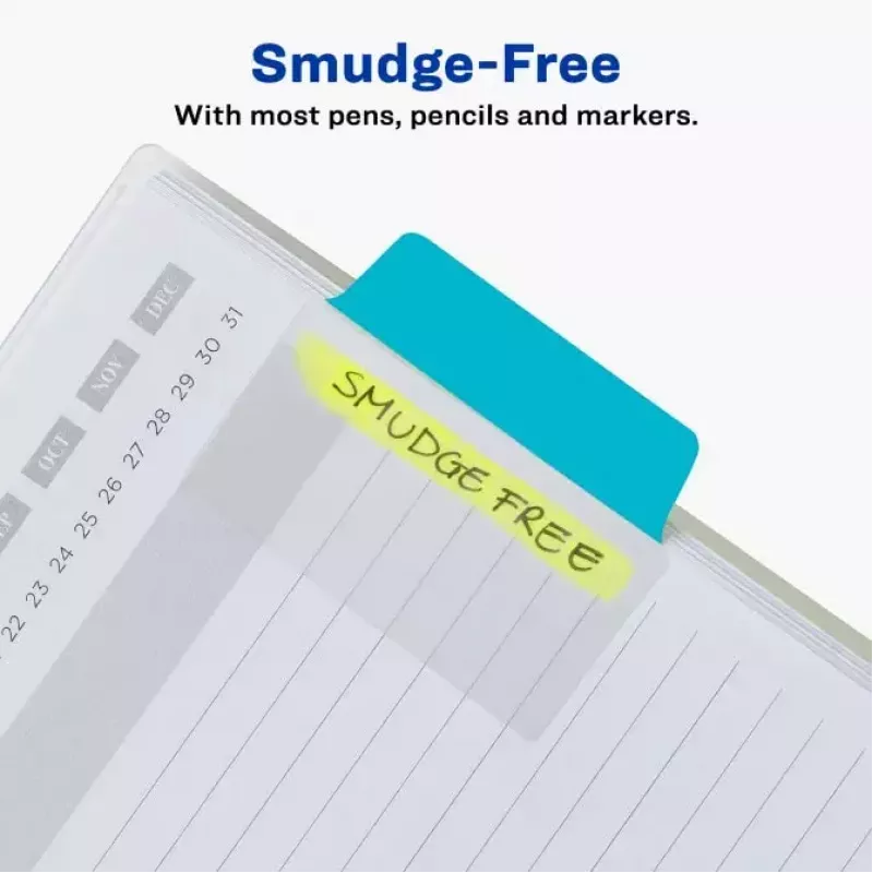 Blank tab index Avery Ultra Tabs 74754 Blue Green Red