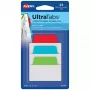 Blank tab index Avery Ultra Tabs 74754 Blue Green Red