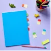 Blank tab index Avery Ultra Tabs 74760 Blue Green Orange Red