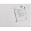Blank tab index Avery Ultra Tabs 74760 Blue Green Orange Red