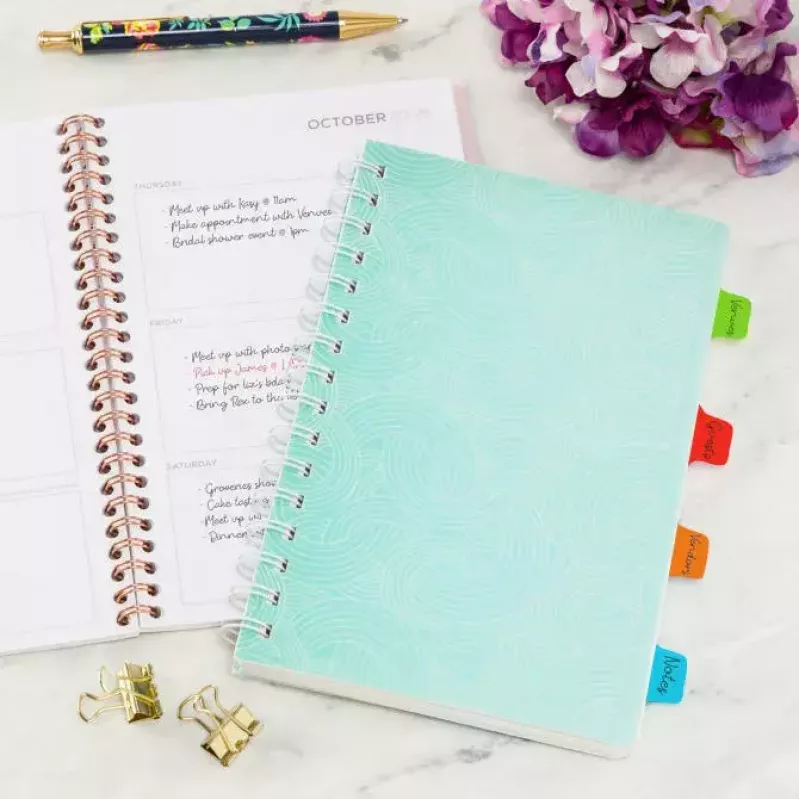 Blank tab index Avery Ultra Tabs 74760 Blue Green Orange Red